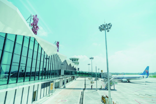     惠州機場。   惠州日報記者周楠 攝